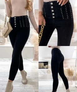 Jeansy Damskie,size 34-42,Paczka 12szt ,1kolor