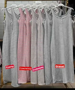 Sukienki damskie WŁOSKA,Size uni ,paczka 6 szt mix kolor