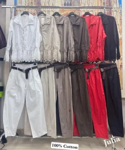 Komplety Damskie WŁOSKA,Size uni,paczka 6szt, mix kolor