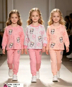 Piżamy DZIECIĘCA,Size 1-5lat,paczka 5szt, 1 kolor