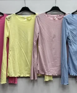Bluzki Damskie WŁOSKA,Size uni,paczka 6szt, mix kolor