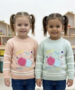 Swetry DZIECIĘCA,size 1-3lat,paczka 6szt, mix kolor