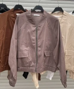Kurtki Damskie WŁOSKA,Size uni,paczka 6szt, mix kolor