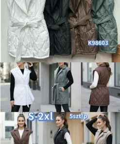 Kamizelki DAMSKI ,size s-2xl,Paczka 5szt ,1 kolor