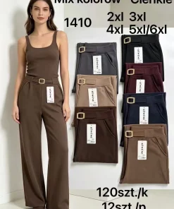 Spodnie Damskie,size 2xl/3xl-5xl/6xl,paczka 12szt, mix kolor