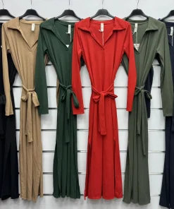 Sukienki Damskie WŁOSKA,Size uni,paczka 6szt, mix kolor