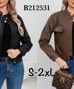 Kurtki skórzane DAMSKA,size s-2xl,paczka 5szt, 1kolor