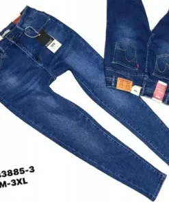 Jeansy Damskie,size m-3xl,paczka 12szt, 1 kolor