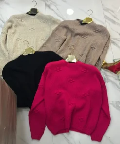 Swetry Damskie, size uni,Paczka 10szt ,mix kolor