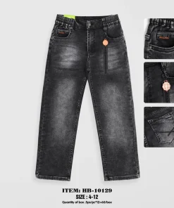 Spodnie JEANSY DZIECIĘCA,size 4-12lat,Paczka 5szt ,1kolor