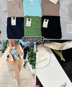 Spodnie Damskie URECKA,Size uni,paczka 6szt, mix kolor