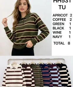 Swetry damskie ,size uni,Paczka 12szt ,mix kolor