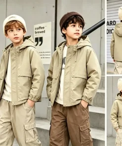 Kurtki DZIECIĘCA,Size 4-12lat,paczka 5szt, 1 kolor