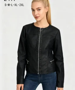 Kurtki skórzane DAMSKA,size s-2xl,paczka 5szt, 1kolor