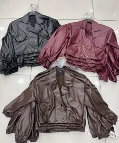 Kurtki Skórzane DZIECIĘCA,Size 4-14lat,paczka 6szt, 1 kolor