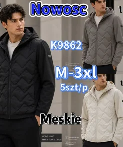 Kurtki MĘSKA ,size m-3xl,Paczka 5szt ,1kolor