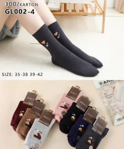 Skarpety Damskie,Size 35-42,paczka 40szt, mix kolor