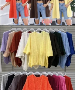 Narzutki damskie,size uni,paczka 6szt ,mix kolor