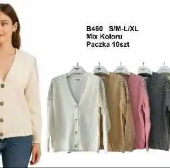 Swetry damskie,size s/m-l/xl,paczka 10szt,mix kolor