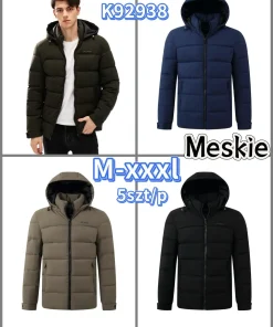 Kurtki MĘSKA ,size m-3xl,Paczka 5szt ,1kolor