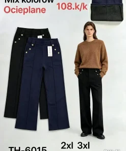 Spodnie Damskie,size 2xl/3xl-5xl/6xl,paczka 12szt, mix kolor