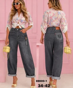 Jeansy Damskie,size 34-42,Paczka 12szt ,1kolor