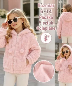 Kurtki DZIECIĘCA, size 6-14lat,Paczka 5szt, 1kolor