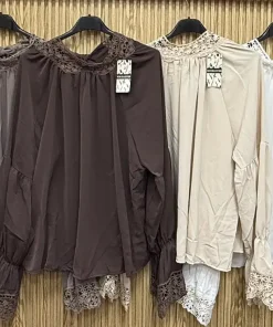Bluzki damskie, size uni,paczka 6szt,mix kolor