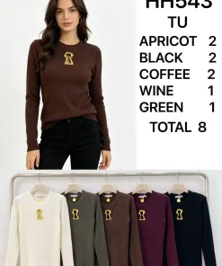 Swetry Damskie,Size uni,paczka 8szt, mix kolor
