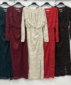 Sukienki Damskie WŁOSKA,Size uni,paczka 6szt, mix kolo