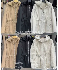 Kurtki damskie ,size m-3xl,Paczka 5szt, 1kolor