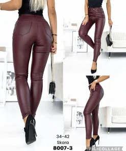 Spodnie skórzane Damskie,Size 34-42,paczka 10szt, 1 kolor