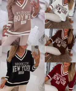 Swetry damskie ,size uni,Paczka 6szt, mix kolor