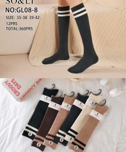 Pończochy Damskie,size 35-42,paczka 12szt, mix kolor