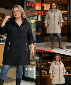 Kurtki DAMSKA,size 2-6xl,paczka 5szt, 1kolor