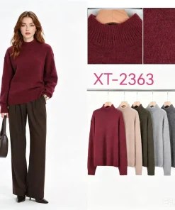 Swetry damskie,Size uni,paczka 12szt, mix kolor