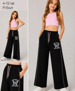 Spodnie DZIECIĘCA,size 4-12lat,paczka 5szt,1kolor