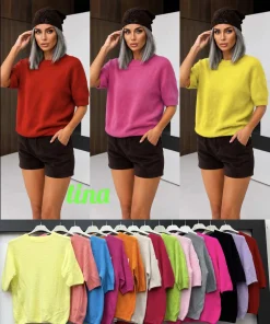 Swetry Damskie, size uni,Paczka 6szt ,mix kolor
