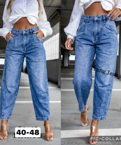 Jeansy Damskie,Size 40-48,paczka 10szt, 1 kolor