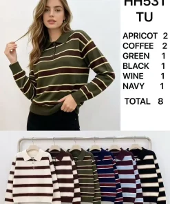 Swetry Damskie, size uni,Paczka 8szt ,mix kolor