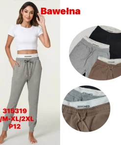 Spodnie Damskie,Size s/m-xl/2xl,paczka 12szt, mix kolor
