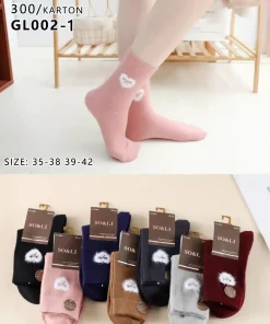 Skarpety Damskie,Size 35-42,paczka 40szt, mix kolor