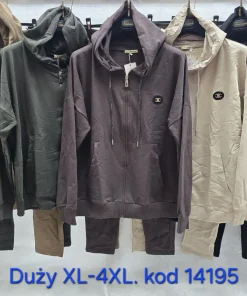 Komplety Damskie,size xl-4xl,paczka 4szt, 1 kolor