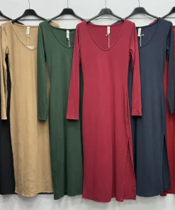 Sukienki Damskie WŁOSKA,Size uni,paczka 6szt, mix kolo
