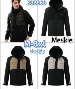 Kurtki MĘSKA ,size m-3xl,Paczka 5szt ,1kolor