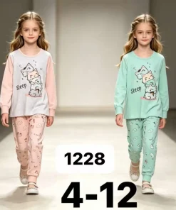 Piżamy DZIECIĘCA,Size 4-12lat,paczka 10szt, mix kolor