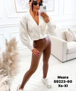 Spodnie skórzane Damskie, size xs-xl,Paczka 10szt, 1 kolor