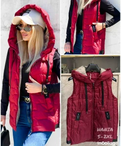 Kamizelki damskie ,size s-2xl,Paczka 5szt, 1kolor