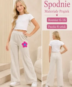 Spodnie DZIECIĘCA,size 6-16lat,Paczka 6szt ,1kolor