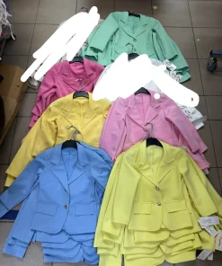Żakiety i Marynarki DZIECIĘCA,size 4-14lat,Paczka 6szt ,1kolor